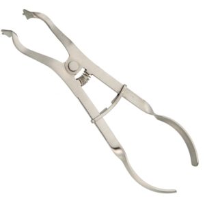 ADDLER RUBBER DAM CLAMP FORCEP IVORY TYPE. ISO COMPANY MFG