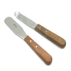 ADDLER WOODEN CEMENT SPATULA (STRAIGHT and CURVED)