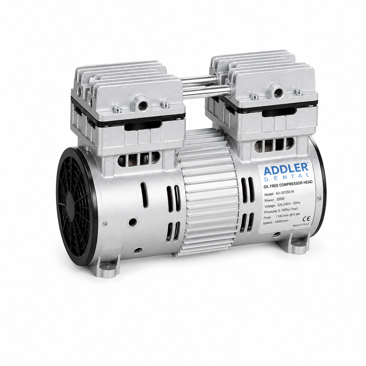 ADDLER Dental Oil Free Compressor Head 1 HP