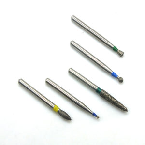 ADDLER Dental Diamond Bur SI-47C, BR-49, FO-32EF, BR-41, FO-54C SWISS DIA TOTAL 15 Pcs