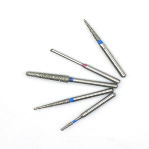 ADDLER Dental Diamond Bur TF-41, TR-11, TC-21, TR-15, EX-18F SWISS DIA TOTAL 15 Pcs.