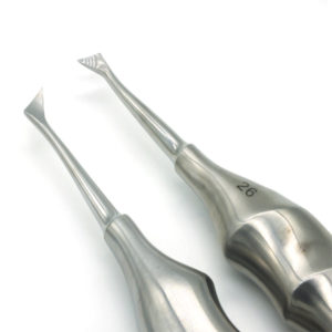 Dental Elevator Cryer Left &Right Anatomic Handle Pack of 2 Piece ADDLER