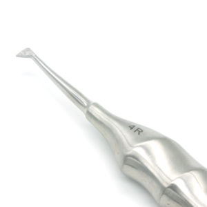 ADDLER DENTAL ELEVATOR SELDIN RIGHT EASY FINGER NON SLIP GRIP NO RUSTING. LIGHT WEIGHT 0259-4R