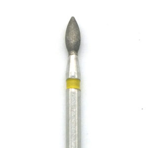 ADDLER Dental Bur FO-32EF Air Rotor FG Diamond Multilayered coated Abrasive Autoclavable Head size 018 Pack of 5 Burs