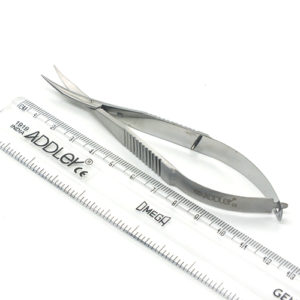 ADDLER Dental Scissor Curved Westcd Pointed Sharp Tips 12 CM Suture Cutting. LIFE TIME ANTI RUSTING WARRANTY