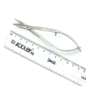 ADDLER Dental Scissor Straight Westcd Pointed Sharp Tips 12 CM Suture Cutting. LIFE TIME ANTI RUSTING WARRANTY