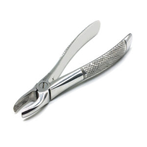 ADDLER DENTAL FORCEP UPPER INCISOR Premium Double Forged For Longer Life More Strength Easy Grip, No Slip, No Rust, GP 1 Handle. Life Time Anti Rusting Warranty. ISO COMPANY MFG