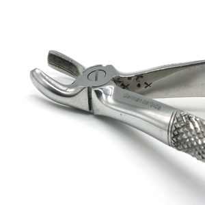 ADDLER DENTAL FORCEP UPPER MOLARS RIGHT No17 RUST FREE SERRATED HANDLE GP . ISO COMPANY MFG