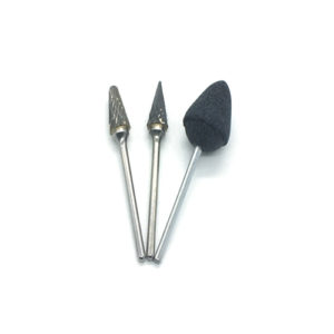 ADDLER DENTAL DENTURE BUR HP CARBIDE TC STONE CUTTERS + FREE BUR STAND. SHANK 2.35 MM 2 TUNGSTEN CARBIDE + 1 STONE CUTTER FOR HAND PIECE. TOTAL 3 BURS.