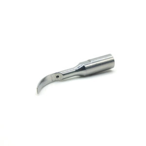 ADDLER Dental Scaler Satelec Compatable Tip P1S Cleaning And Irrigating Of Subgingival Deposits 2 Head Key.