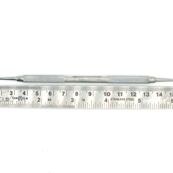 ADDLER Dental Wats Carver, Serrated Double Ended, 6 MM Handle. No Slip. No Rust Autoclavable Qty 1