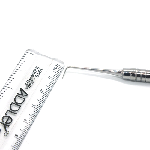 ADDLER DENTAL SMALL ST  PROBE SINGLE ENDED PREMIUM NO SLIP NO RUST SOILD HANDLE.