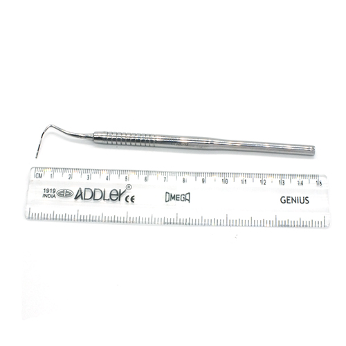 ADDLER DENTAL LASER MARKING PROBE SINGLE ENDED PREMIUM NO SLIP NO RUST SOLID HANDLE