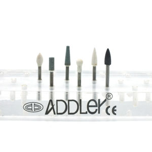 ADDLER DENTAL COMPOSITE BUR HIGH POINTS CUTTING POLISHING. ALUMINIUM OXIDE 5+1 SILICON FG BURS FOR AIR ROTOR ACRYLIC BUR STAND FREE.