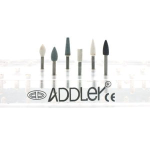 ADDLER DENTAL COMPOSITE BUR HIGH POINTS CUTTING POLISHING. ALUMINIUM OXIDE 5+1 SILICON FG BURS FOR AIR ROTOR ACRYLIC BUR STAND FREE.