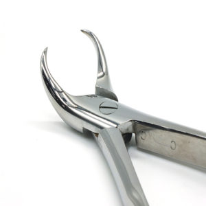 ADDLER DENTAL FORCEP LOWER DECAYED MOLARS Premium Double Forged For Longer Life More Strength Easy Grip,No Slip,No Rust,GP 87 Handle. Life Time Anti Rusting warranty.