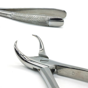 ADDLER DENTAL FORCEP LOWER DECAYED MOLARS Premium Double Forged For Longer Life More Strength Easy Grip,No Slip,No Rust,GP 87 Handle. Life Time Anti Rusting warranty. ISO COMPANY MFG