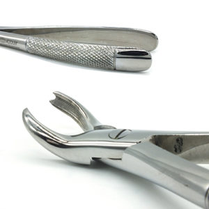 ADDLER FORCEP UPPER MOLAR RIGHT. SERRATED HANDLE NO GP 89. Life Time Anti Rusting Warranty. ISO COMPANY MFG