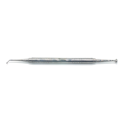 ADDLER DENTAL EGG WITH BALL BURNISHER PROBE DOUBLE ENDED PREMIUM NO SLIP NO RUST SOILD HANDLE.