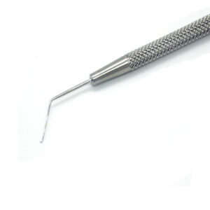 ADDLER Ophthalmic IOL DIALLER – ANGULATED AT TIP FORCEP Medical Steel Size 9.5 CM. Life Time Anti Rusting Warranty.