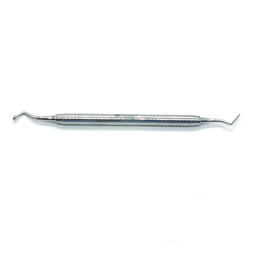 ADDLER DENTAL PKT 3 PROBE DOUBLE ENDED PREMIUM NO SLIP NO RUST SOILD HANDLE.