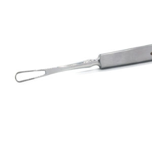 ADDLER Ophthalmic Wire Vectis Serrated. Medical Steel. Size 4 INCH. Life Time Anti Rusting Warranty.