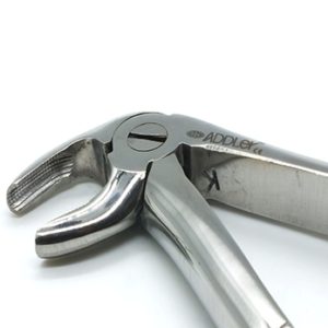 ADDLER Dental FORCEP LOWER PREMOLAR SERRATED HANDLE NO GGPH 13. Life Time Anti Rusting Warranty. ISO COMPANY MFG