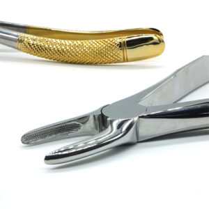 ADDLER DENTAL FORCEP UPPER ROOT SERRATED HANDLE NO GGPH 29. Life Time Anti Rusting Warranty. ISO COMPANY MFG