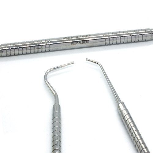 ADDLER DENTAL DIACALE BALL BURNISHER  DOUBLE ENDED PREMIUM NO SLIP NO RUST SOLID HANDLE.