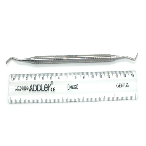 ADDLER DENTAL P.K.T 5  DOUBLE ENDED PREMIUM NO SLIP NO RUST SOLID HANDLE.