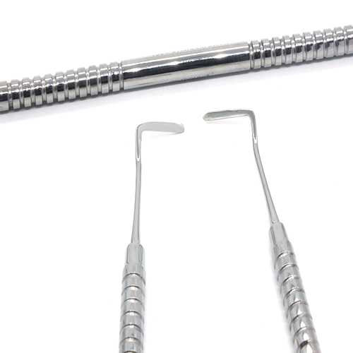 ADDLER DENTAL INTERPROXIMAL INSTRUMENT DOUBLE ENDED PREMIUM NO SLIP NO RUST SOLID HANDLE.