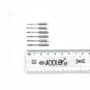 ADDLER Dental Pesso Reamers 32 MM Size 1 to 6. QTY 6 Pcs QTY 1 SET.