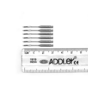 ADDLER Dental Peso Reamers 32MM Size 3. QTY 6Pcs .1SET.