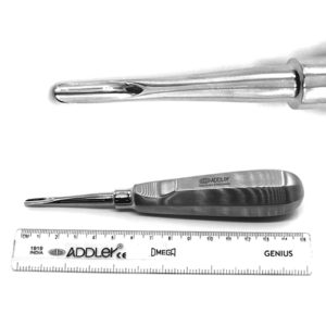 ADDLER DENTAL SURGICAL ELEVATOR 3.0MM COUPLAND CONCAVE BLADE TIP. LIFE TIME ANTI RUSTING WARRANTY 0221-A/C QTY-1.