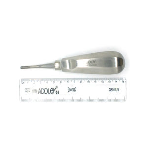 ADDLER DENTAL SURGICAL ELEVATOR BEIN 3.0MM CONCAVE ROUND BLADE TIP. LIFE TIME ANTI RUSTING WARRANTY 0230-12M QTY-1