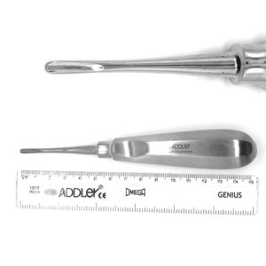 ADDLER DENTAL SURGICAL ELEVATOR BEIN 3.0MM CONCAVE ROUND BLADE TIP. LIFE TIME ANTI RUSTING WARRANTY 0230-12M QTY-1