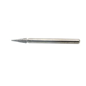 ADDLER DENTAL DIAMOND BUR HP 2.35MM BUR FOR DENTURE CERAMIC MODEL POLISHING GRINDING DIA 2MM. QTY-1.