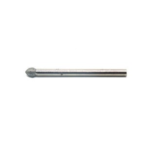 ADDLER DENTAL DIAMOND BUR HP 2.35MM BUR FOR DENTURE CERAMIC MODEL POLISHING GRINDING DIA 2MM. QTY-1.