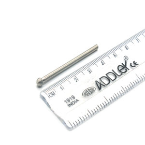 ADDLER DENTAL DIAMOND BUR HP 2.35MM BUR FOR DENTURE CERAMIC MODEL POLISHING GRINDING DIA 2MM. QTY-1.