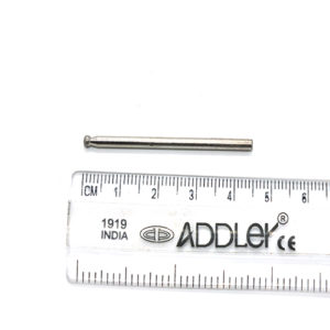 ADDLER DENTAL DIAMOND BUR HP 2.35MM BUR FOR DENTURE CERAMIC MODEL POLISHING GRINDING DIA 2MM. QTY-1.