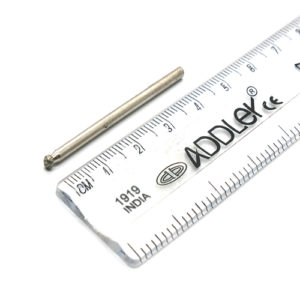 ADDLER DENTAL DIAMOND BUR HP 2.35MM BUR FOR DENTURE CERAMIC MODEL POLISHING GRINDING DIA 2MM. QTY-1.