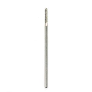 ADDLER DENTAL DIAMOND BUR HP 2.35MM BUR FOR DENTURE CERAMIC MODEL POLISHING GRINDING DIA 2MM. QTY-1.