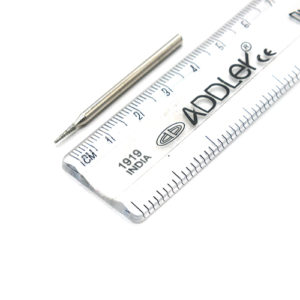 ADDLER DENTAL DIAMOND BUR HP 2.35MM BUR FOR DENTURE CERAMIC MODEL POLISHING GRINDING DIA 2MM. QTY-1.