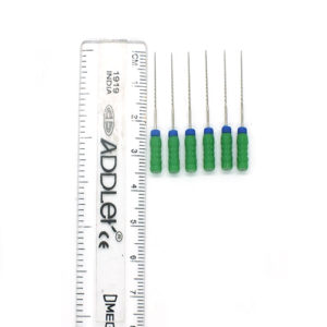 STRENGTH DENTAL STAINLESS STEEL H FILE ROOT CANAL (pack of 6) No 35/25 mm