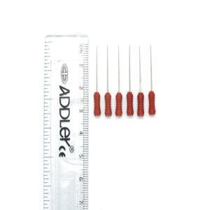 STRENGTH Dental Stainless steel Finger Plugger 21mm Root Canal Files Size 25 Pack of 6