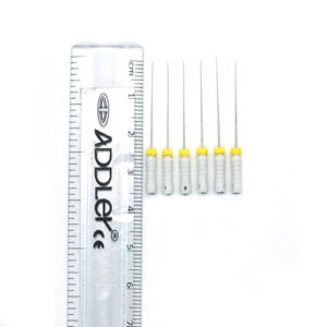 STRENGTH Dental Niti k file 25mm Root Canal Files Size 15 Pack of 6