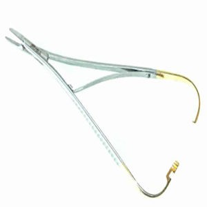 ADDLER DENTAL MATHEW Needle Holder 6 INCH. DOUBLE FORGING FOR MORE STRENGTH GOLDEN HANDLE