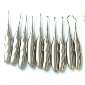 ADDLER Dental Elevator Pack of 10 Pcs