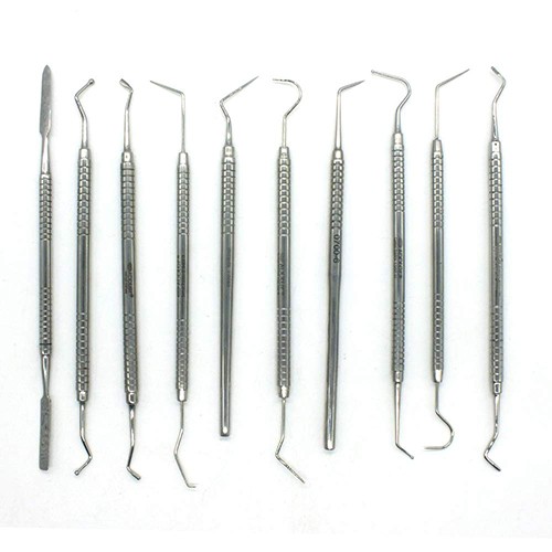 ADDLER Dental Conservative Kit Pack of 20 PREMIUM INSTRUMENTS Life time Anti Rusting warranty.