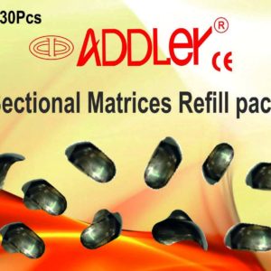 ADDLER Dental Sectional  Matrices size Small With Ledge  Refill pack set of 30